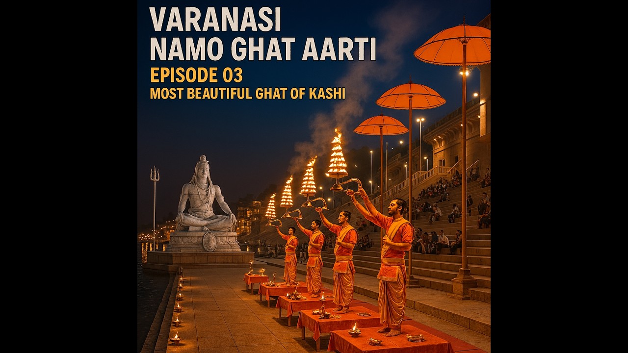 Varanasi Namo Ghat Aarti | Episode 03 | Most Beautiful Ghat of Kashi 🔱