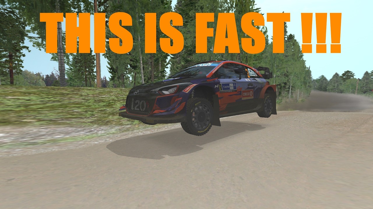 THIS CAR IS SO FAST !!!(driving Hyundai i20 in RBR)