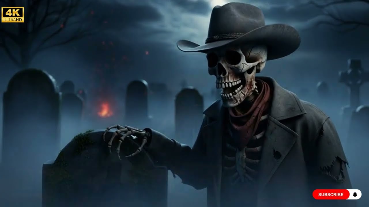 Haunted Skull Western – Dark Country Desert Night Mix | Dark Country ID #darkcountry #countrymusic