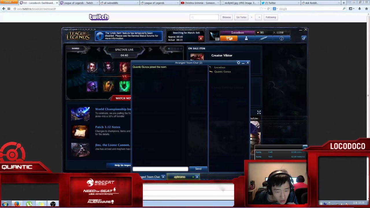 Locodoco gets trolled by aphromo