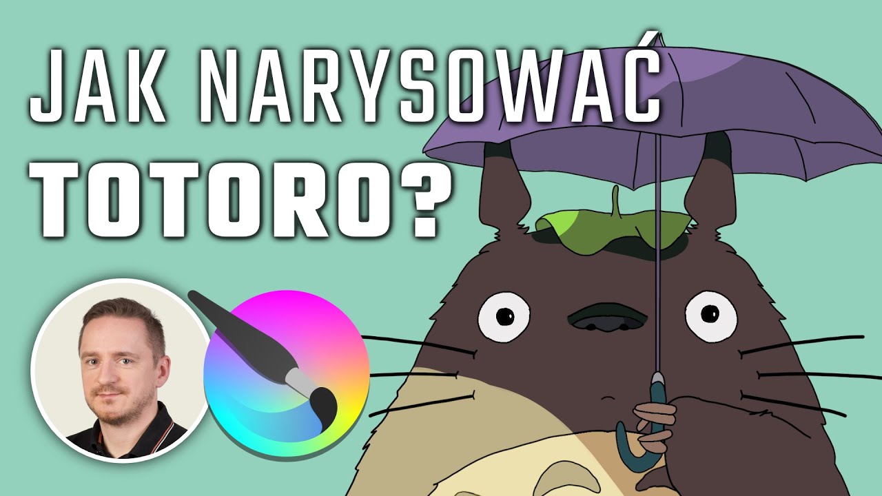 Jak zacząć pracę nad postacią TOTORO w KRITA | studio Ghibli