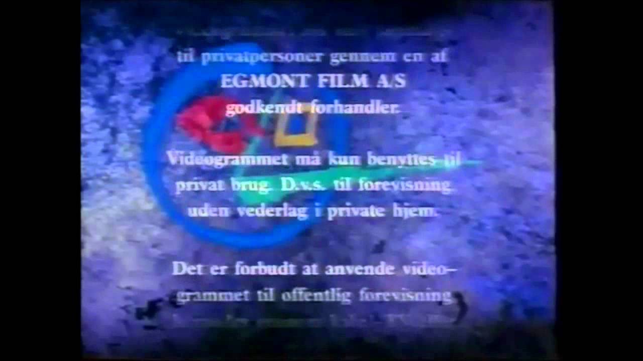 egmont film danish vhs company ident