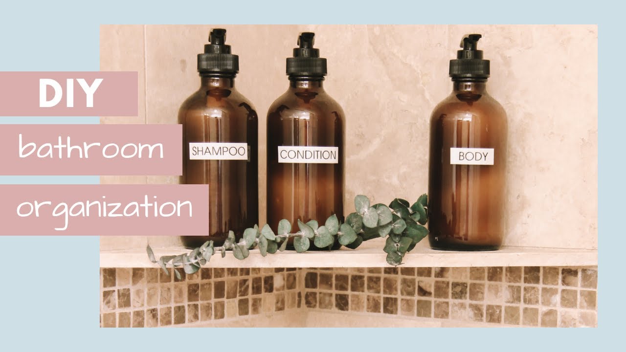 Clutter Free Bathroom Organization and Storage Ideas, DIYs, & Hacks!