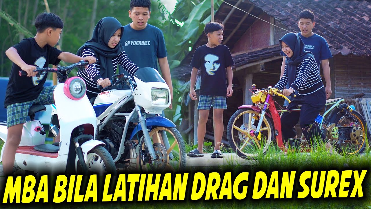 DITDIM NGAJARIN MBAK BILA LATIHAN SEPEDA  DRAG DAN SUREX..