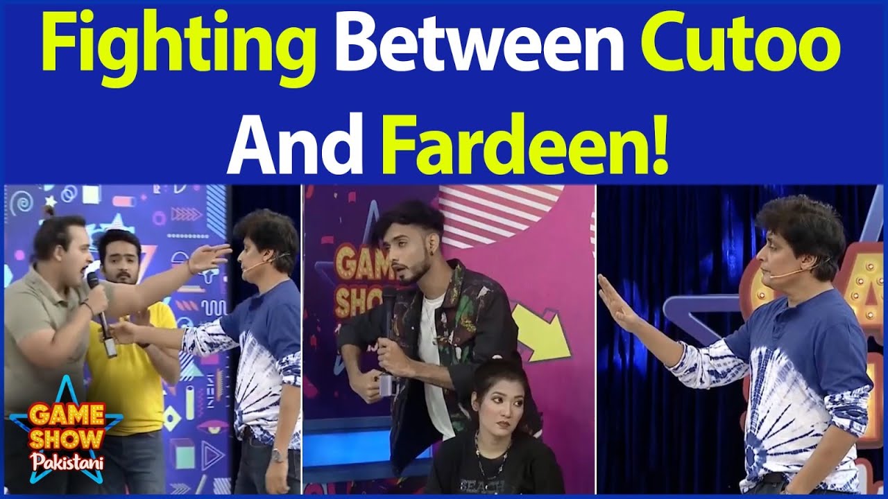 Fighting Between Cutoo And Fardeen | Game Show Pakistani | Pakistani TikTokers | Sahir Lodhi | BOL