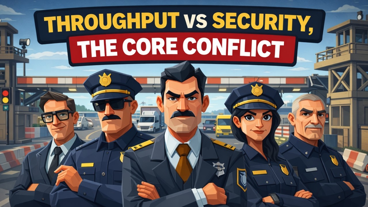 Checkpoint 19 - Throughput vs Security, the Core Conflict