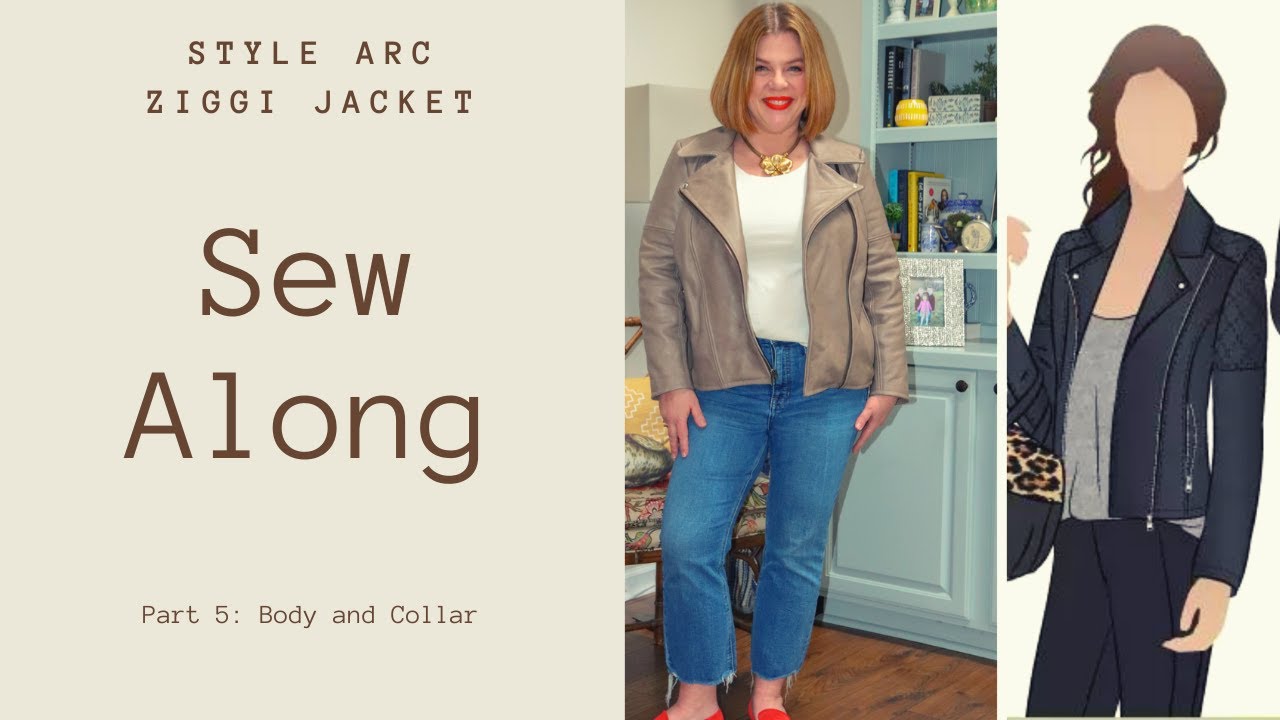 Style Arc Ziggi Sew Along Part 5: Body and Collar