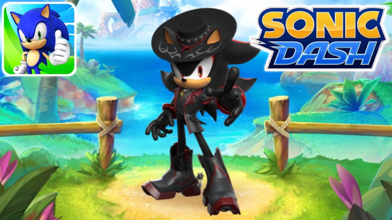 SONIC DASH - OUTLAW SHADOW ANDROID GAMEPLAY