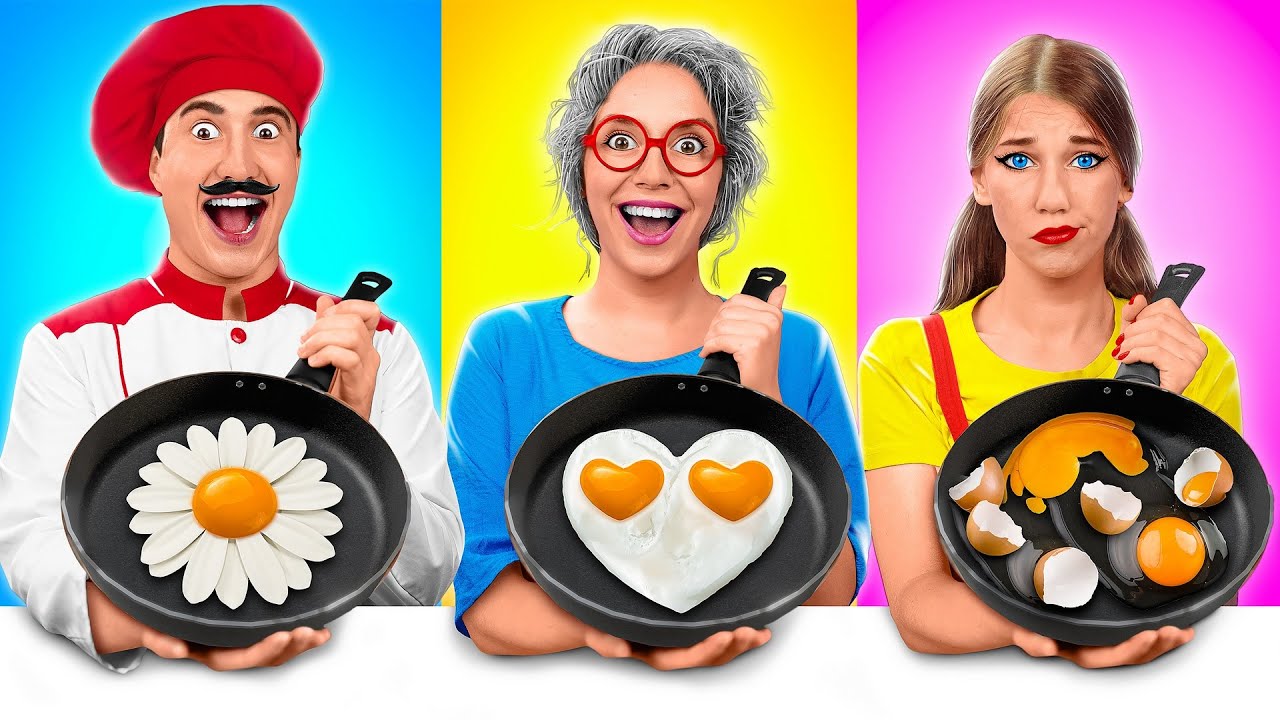 Me vs Grandma Cooking Challenge | Crazy Challenge by Multi DO Best
