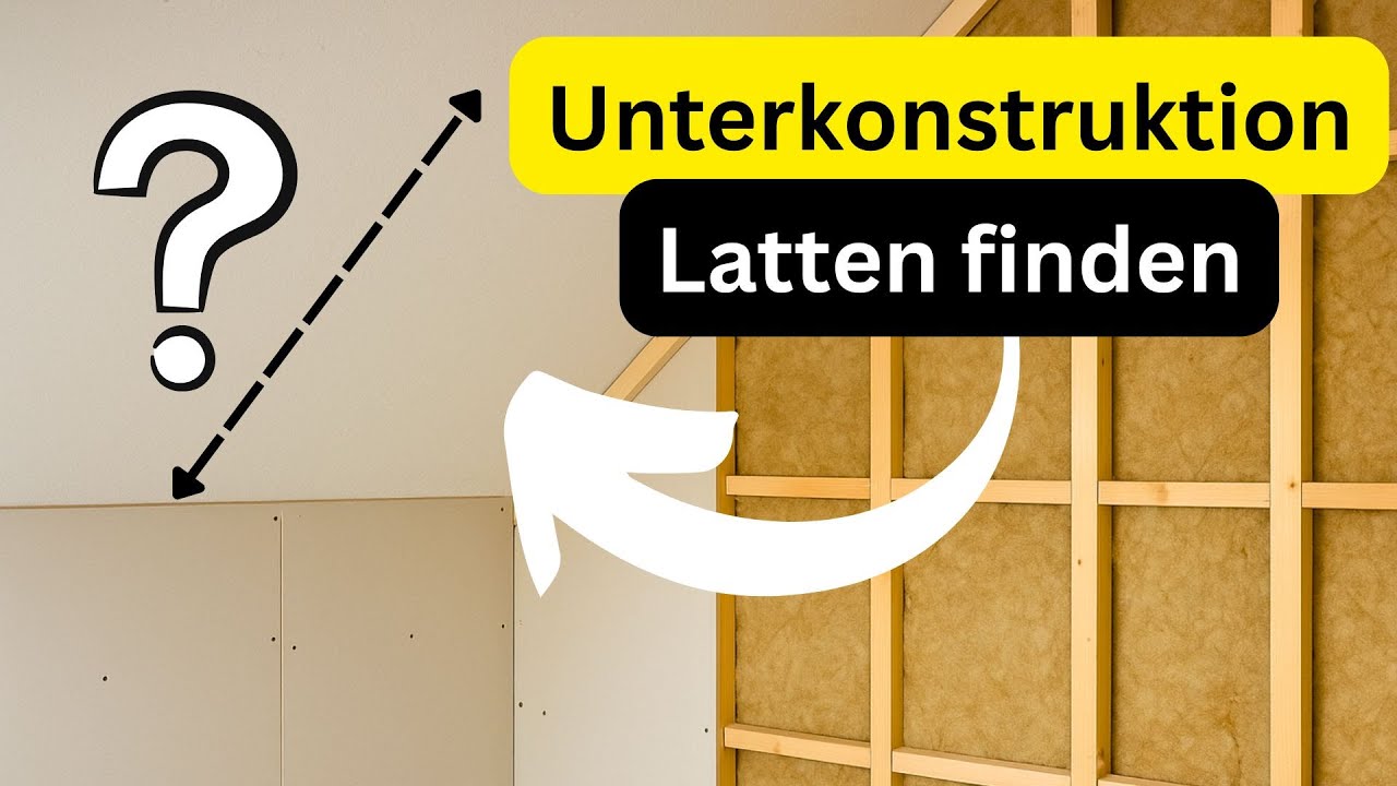 ✅ Genialer Trick: So findest du Holzlatten hinter Rigipsplatten in Sekunden! #Heimwerken