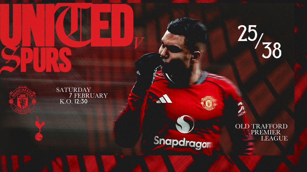 LIVE Manchester United v Tottenham Hotspur | Team Arrivals & Pre-Match Show