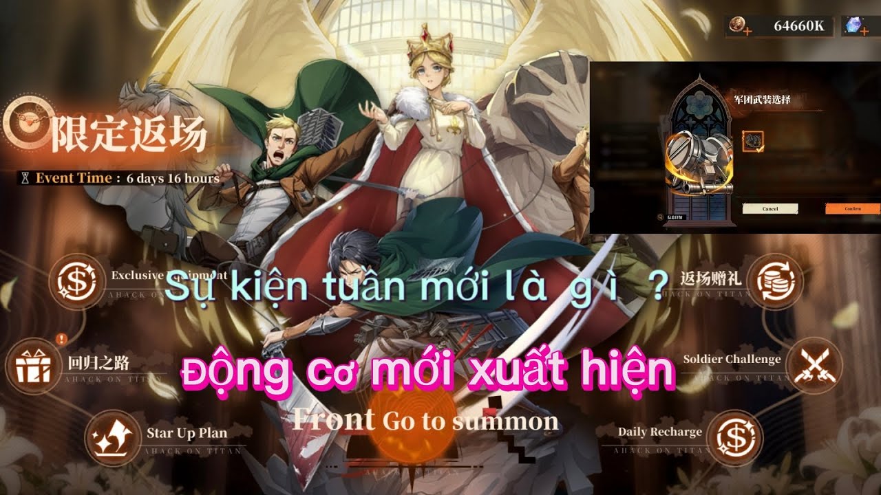 Titan Regiment - Titan Awakening | Sự kiện tuần mới (X7GAMES) có gì mới, banner tiếp theo là ai ? 