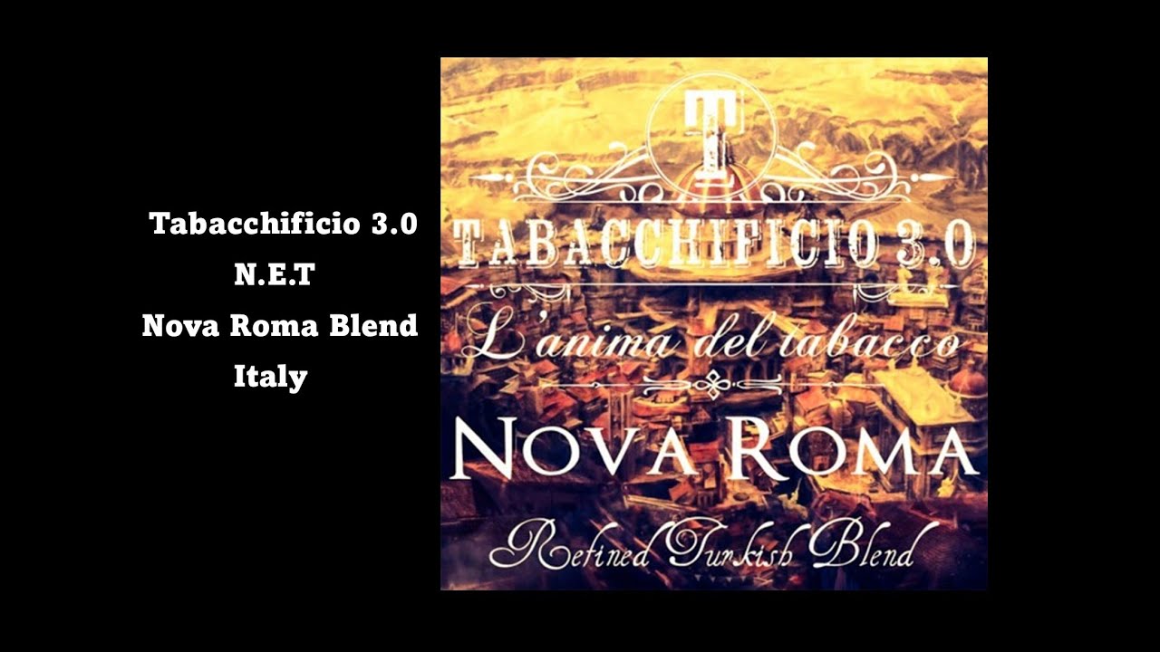 TABACCHIFICIO 3.0 | Nova Roma N.E.T | 20ml concentrate | Coil friendly | Stunner of a N.E.T
