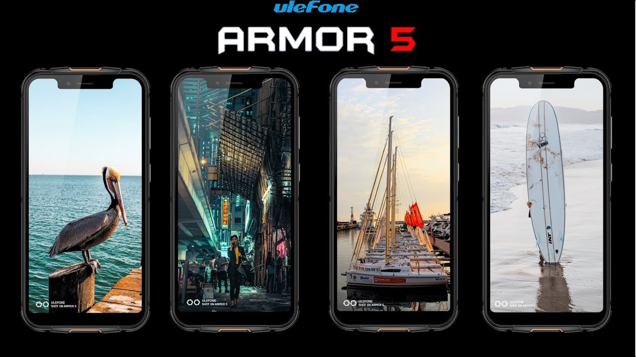 Ulefone Armor 5 -  World's first notched rugged 4GB RAM smartphone