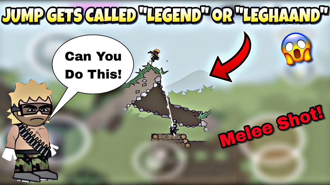 Mini Militia: JUMP’S NEW AVATAR MAKES HIM OP!? | The OP Melee Shots & Trolling