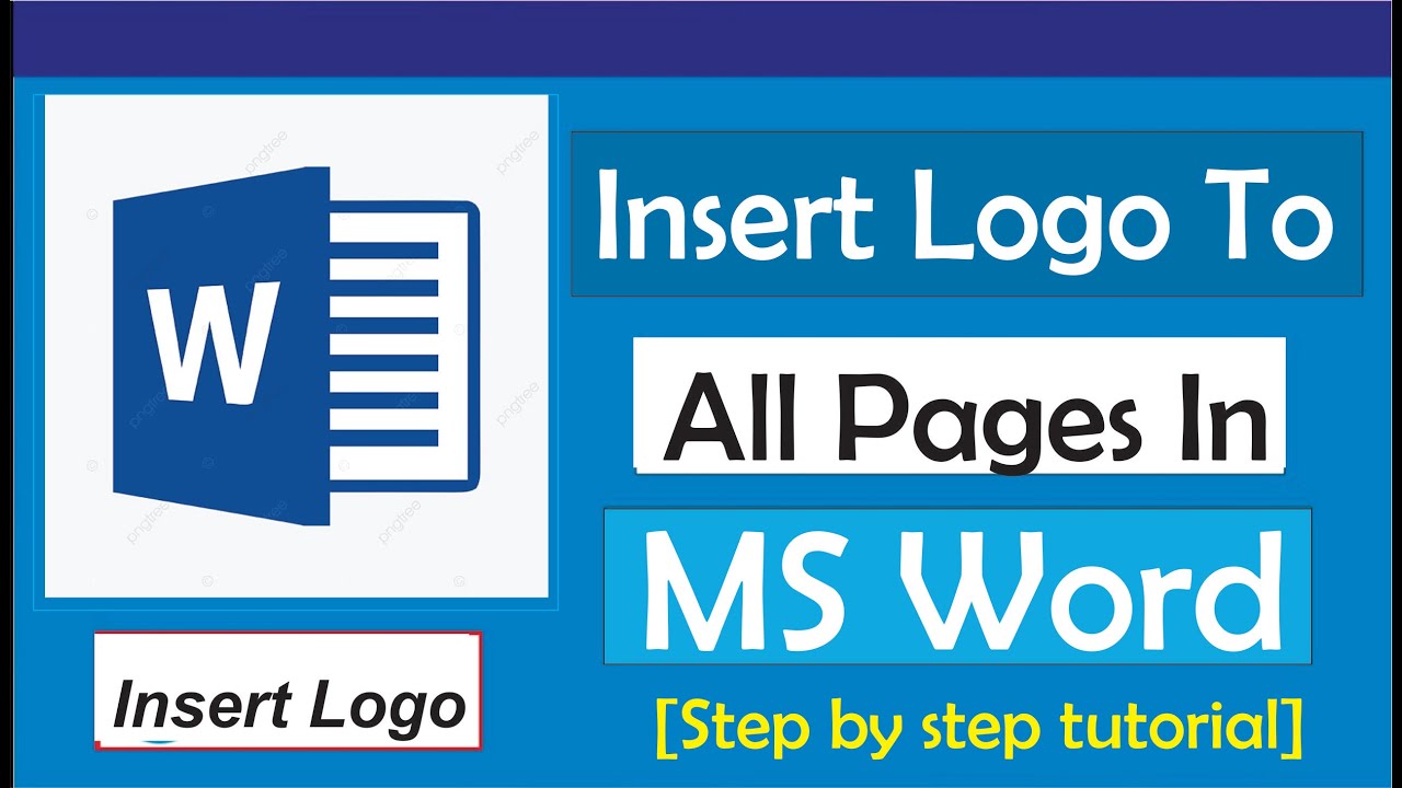 How To Insert Logo In All Pages In Word