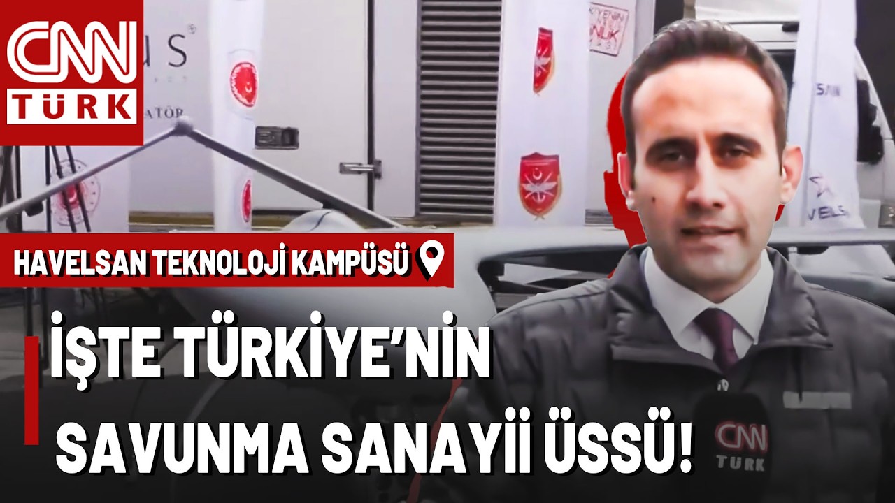 İşte İHA'lar Baha ve Bulut! CNN TÜRK HAVELSAN Teknoloji Kampüsü'nde, Yeni Ürünler Ne?