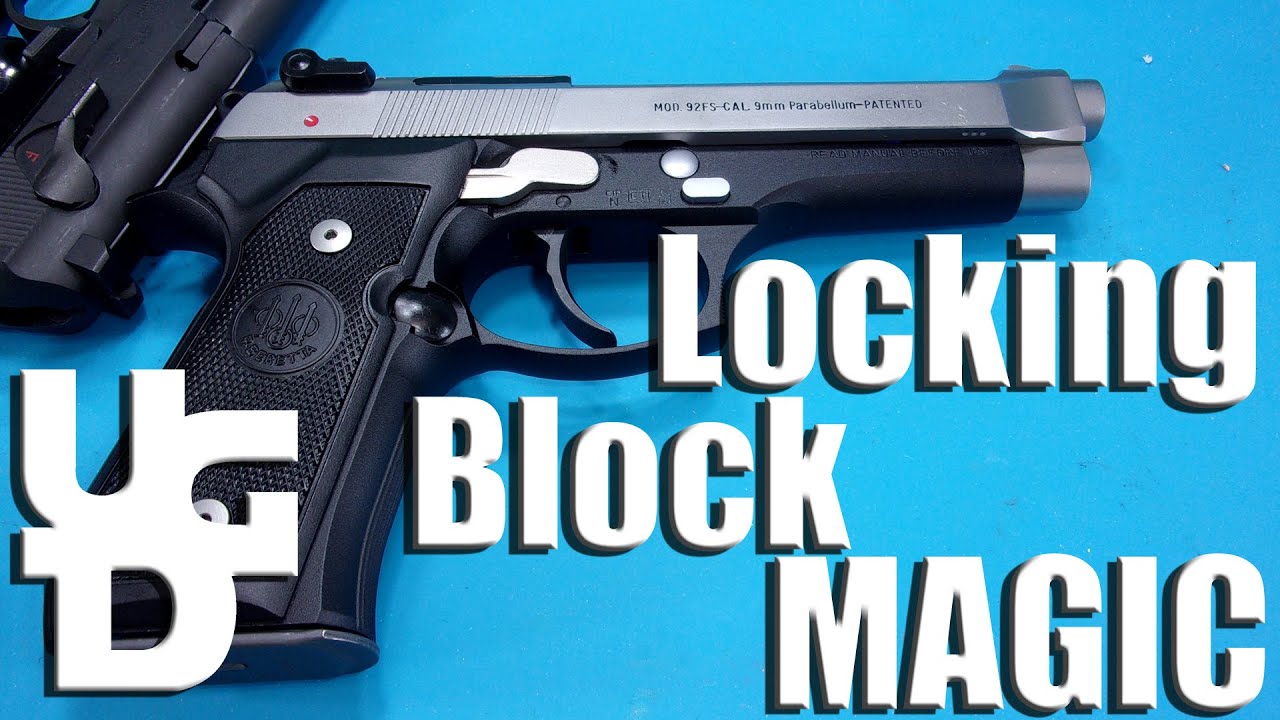 Система блокировки затвора Beretta 92: как работает магия