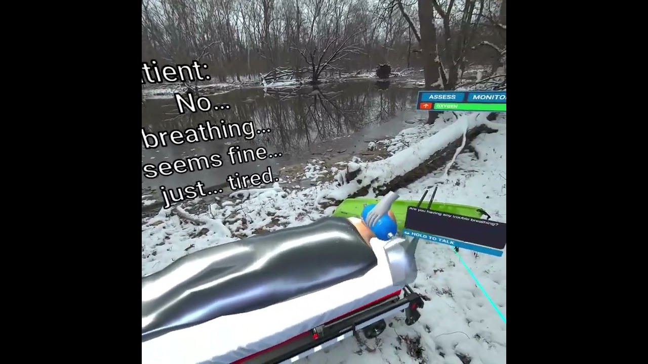 VRpatients Mixed Reality Demo - Realism in the SNOW