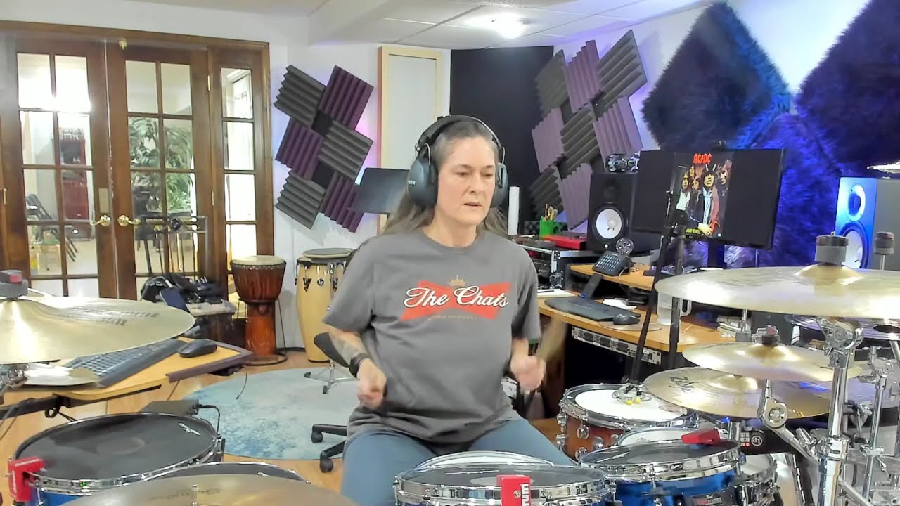 Kellie Shipley - Highway to Hell - Drum Cover