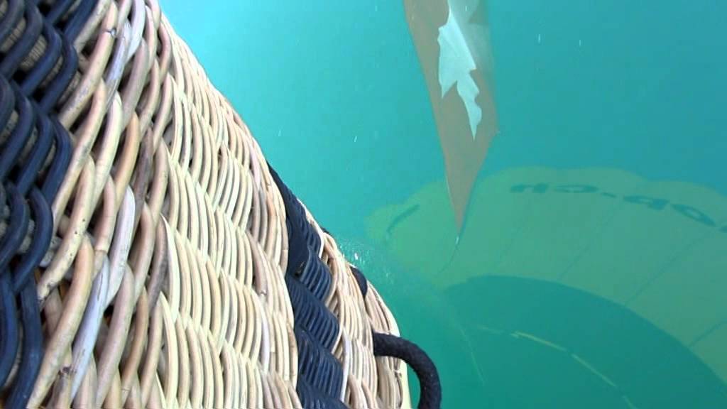 28. Juni 2013 - Wasserung mit dem Heissluftballon auf dem Hallwilersee