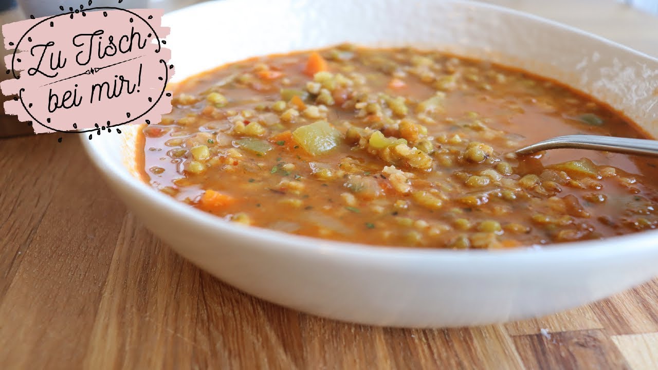 Mungbohneneintopf mit Bulgur✅Wohlfühlessen❁