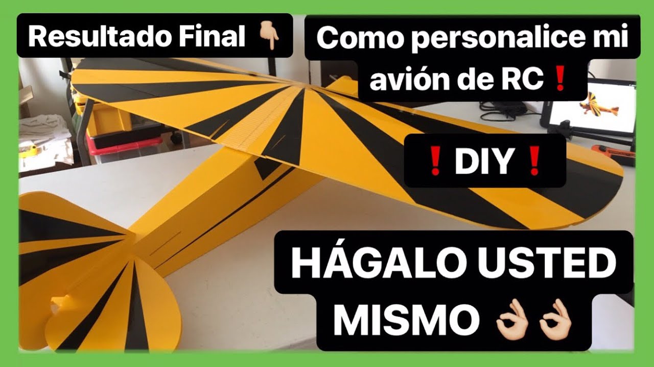 COMO PINTAR un AVION de FOAM BOARD | PAINTING Foam Board 