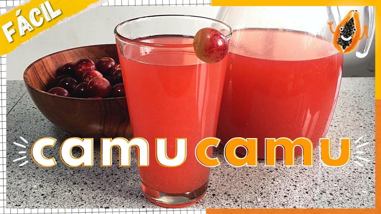 REFRESCO DE CAMU CAMU: CÓMO PREPARARLO RÁPIDO Y FÁCIL 👨‍🍳
