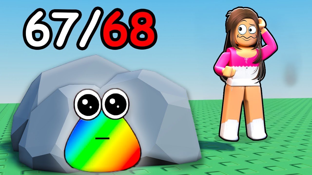 Roblox'ta POU Karakterlerini Buluyorum... ! -Roblox
