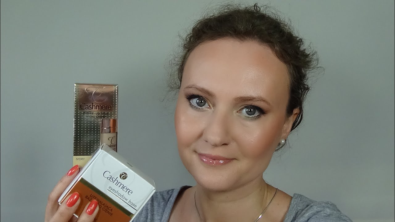 *Test na żywo - CASHMERE *DAX COSMETICS * Fluid/baza wygładzająco-kryjąca oraz baza pod cienie*