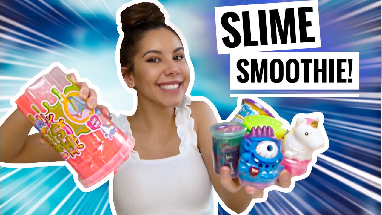 Ich mixe ALLE GLIBBER SLIMES zusammen!😳 - Slime Smoothie | Valeria Greb