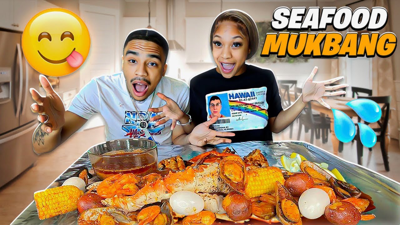 SEAFOOD MUKBANG W/ MY GIRLFRIEND 😋 🦞 DO WE SLEEP TOGETHER??