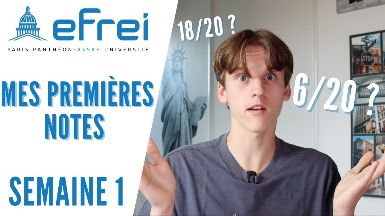 Ep 1 : Journal de bord Étudiant en L1 à #efreiParis ( prépa intégrée )