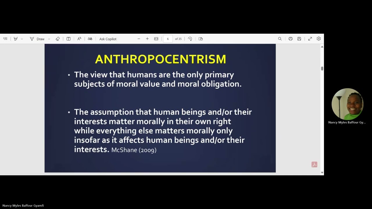 Environmental Ethics 417, 2025