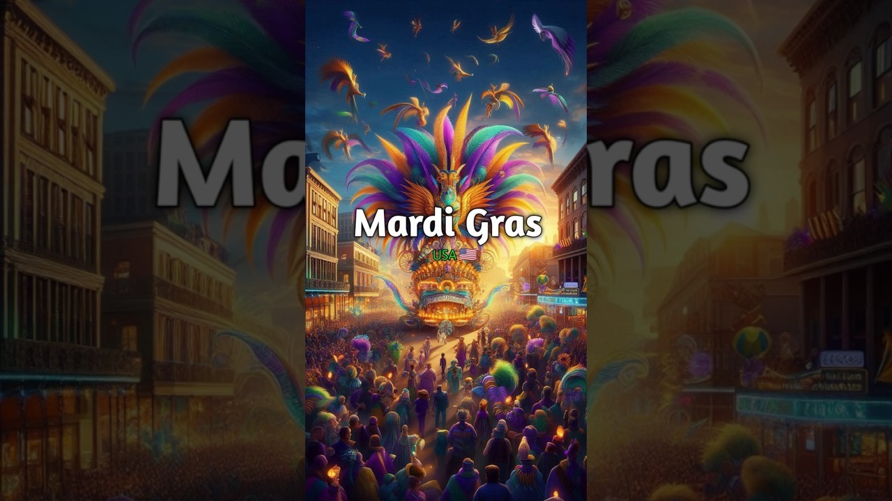 Experience the Magic of Mardi Gras in the USA! 🎭