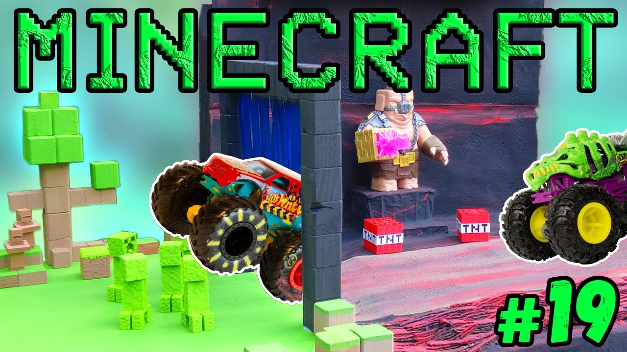 Competition #19: CHAMPIONSHIP '25 Hot Wheels MONSTER TRUCK Racing Great Hog Minecraft Race Lava