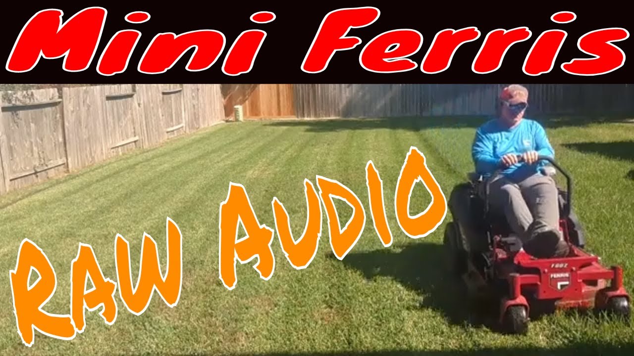 FERRIS F60Z vs Grass - Raw Audio No Music