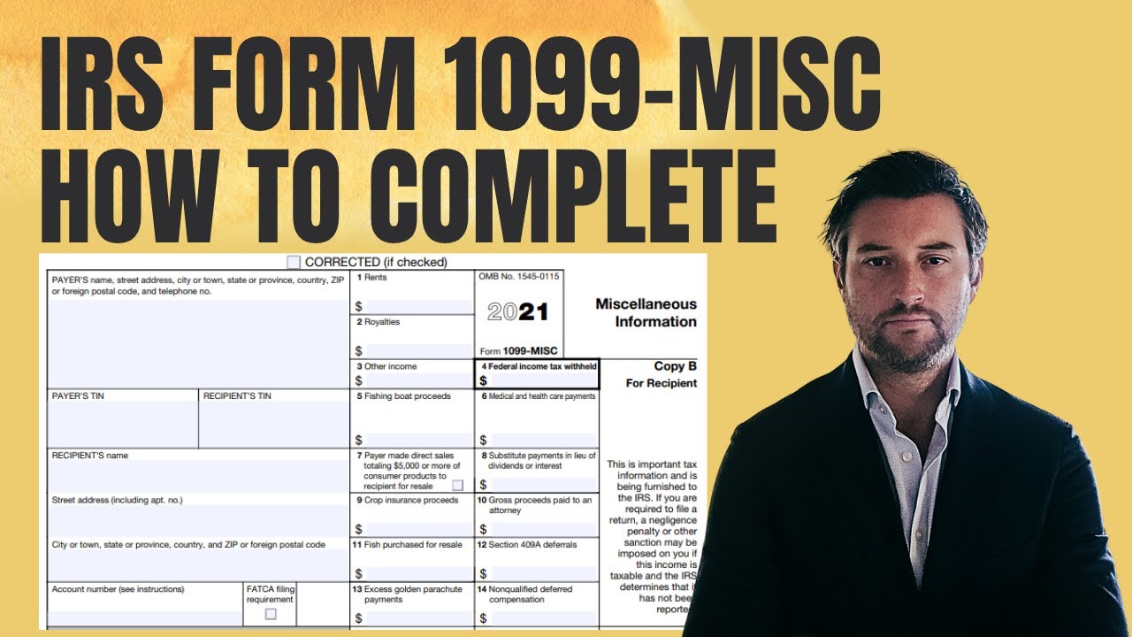 How to Complete Form 1099-MISC for Payments to Contractors