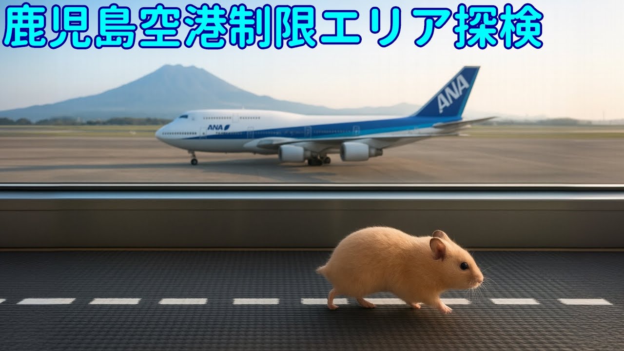 鹿児島空港制限エリア探検