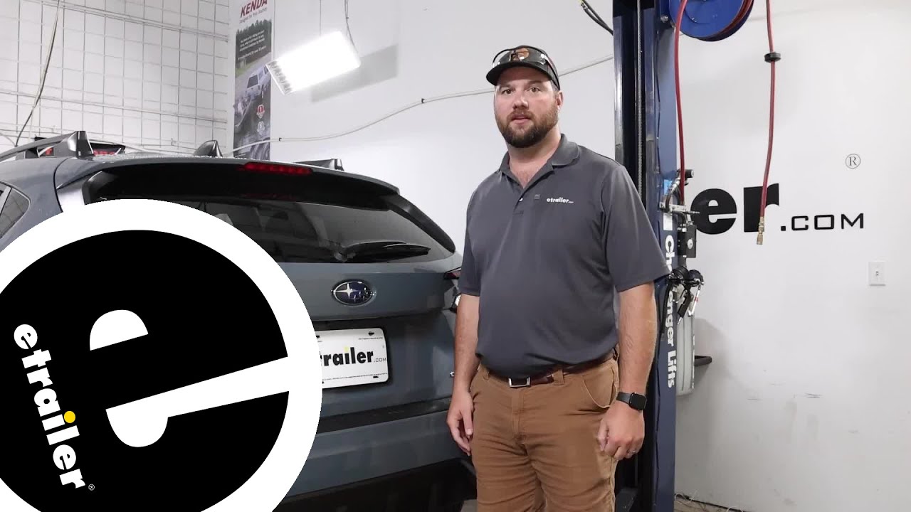 Mount: etrailer Trailer Hitch Receiver on a 2024 Subaru Crosstrek