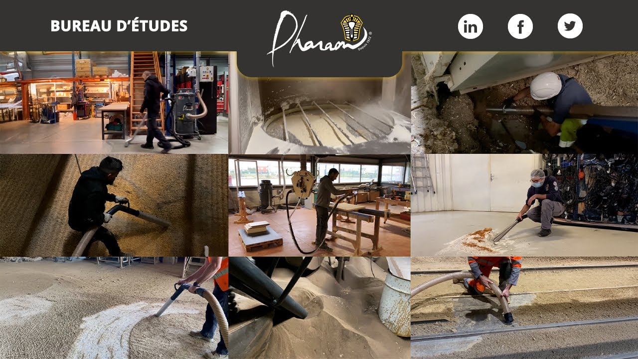 Comment Pharaon conçoit votre solution d’aspiration sur mesure ?
