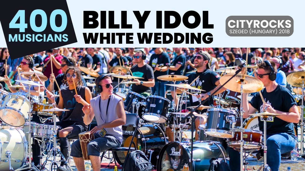 White Wedding (BILLY IDOL) - 400 musicians - @CITYROCKS ​(The biggest rock band in Central Europe)