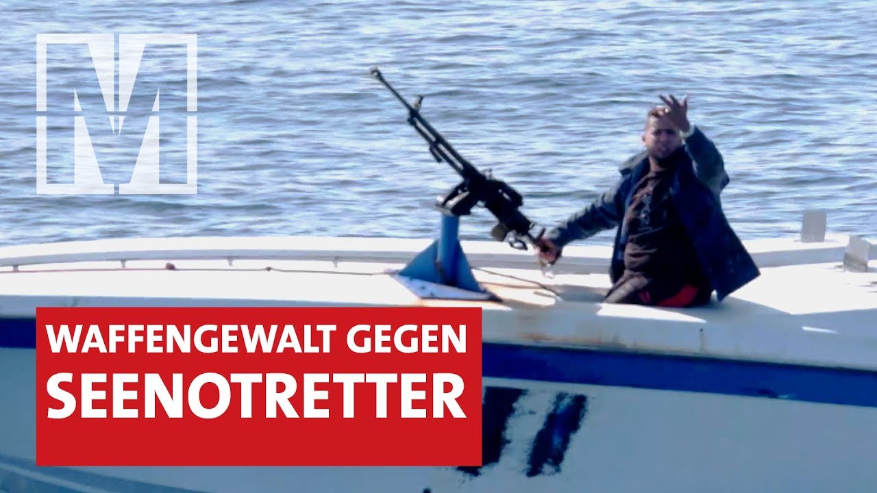 Deutsche Seenotretter von Milizen bedroht – MONITOR