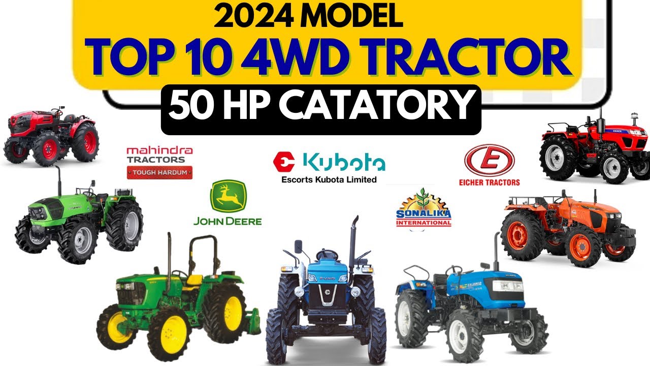 भारत में टॉप 10 सबसे बेहतरीन Puddling स्पेशल 4WD ट्रेक्टर ।Top 10 Puddling special 4wd tractor
