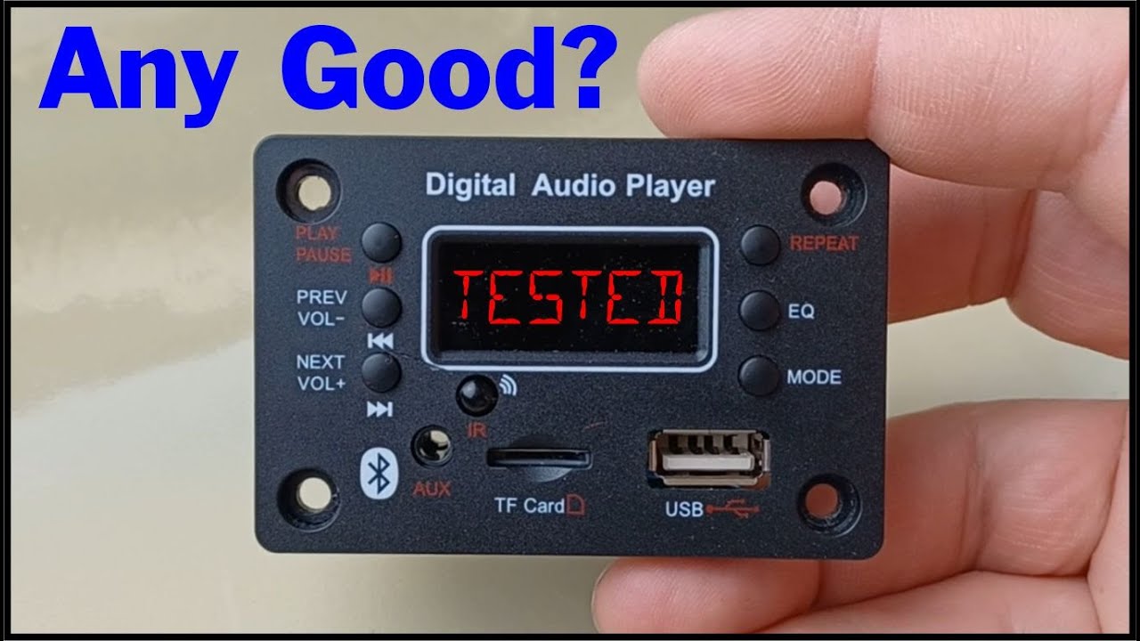 AliExpress MP3 Player/Amplifier Review