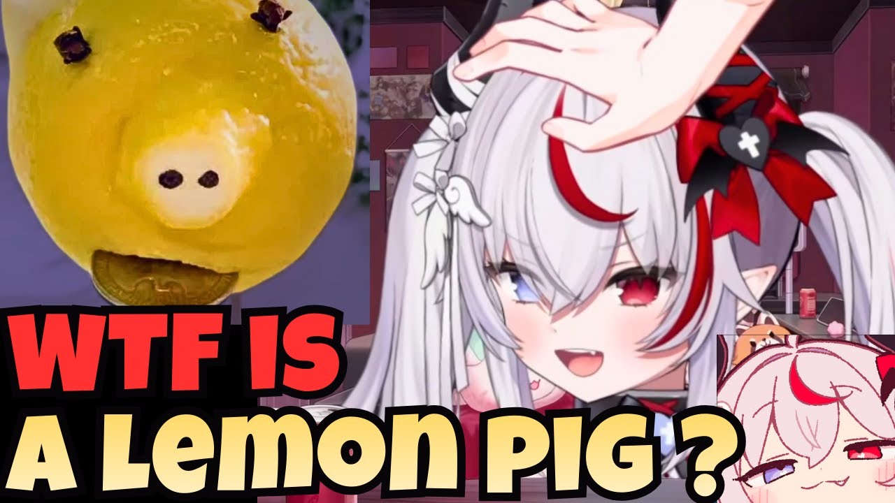 Our Oshi Almost Dies Laughing At Lemon Pigs! Remilia Nephys