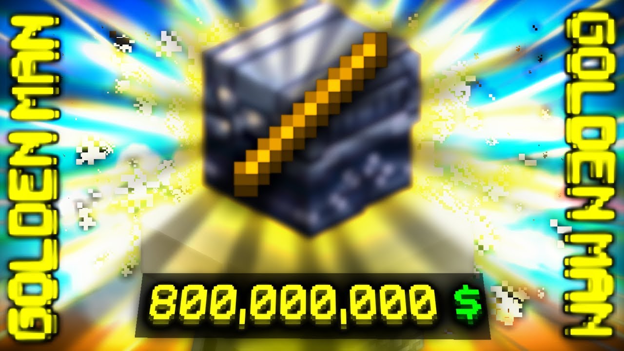 How This Stick Made Me 800M Coins - Hypixel Skyblock Goldenman #25