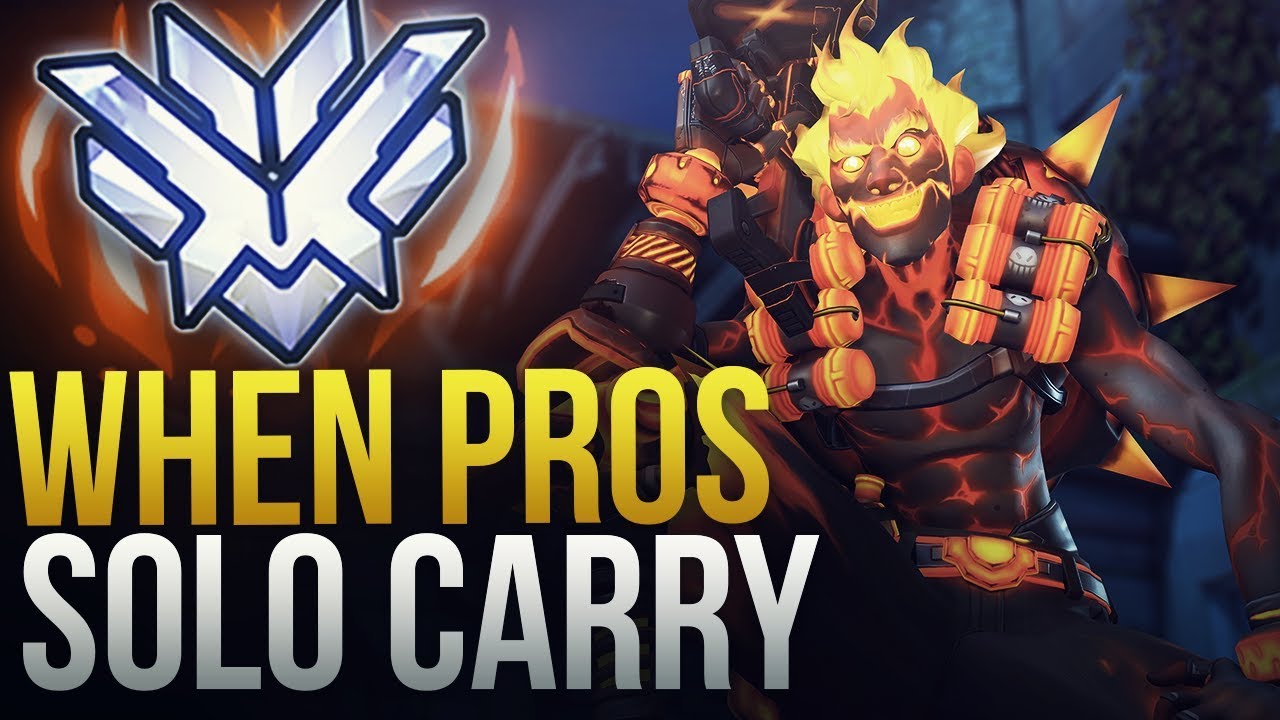 WHEN OVERWATCH PROS SOLO CARRY #15 - Overwatch Montage