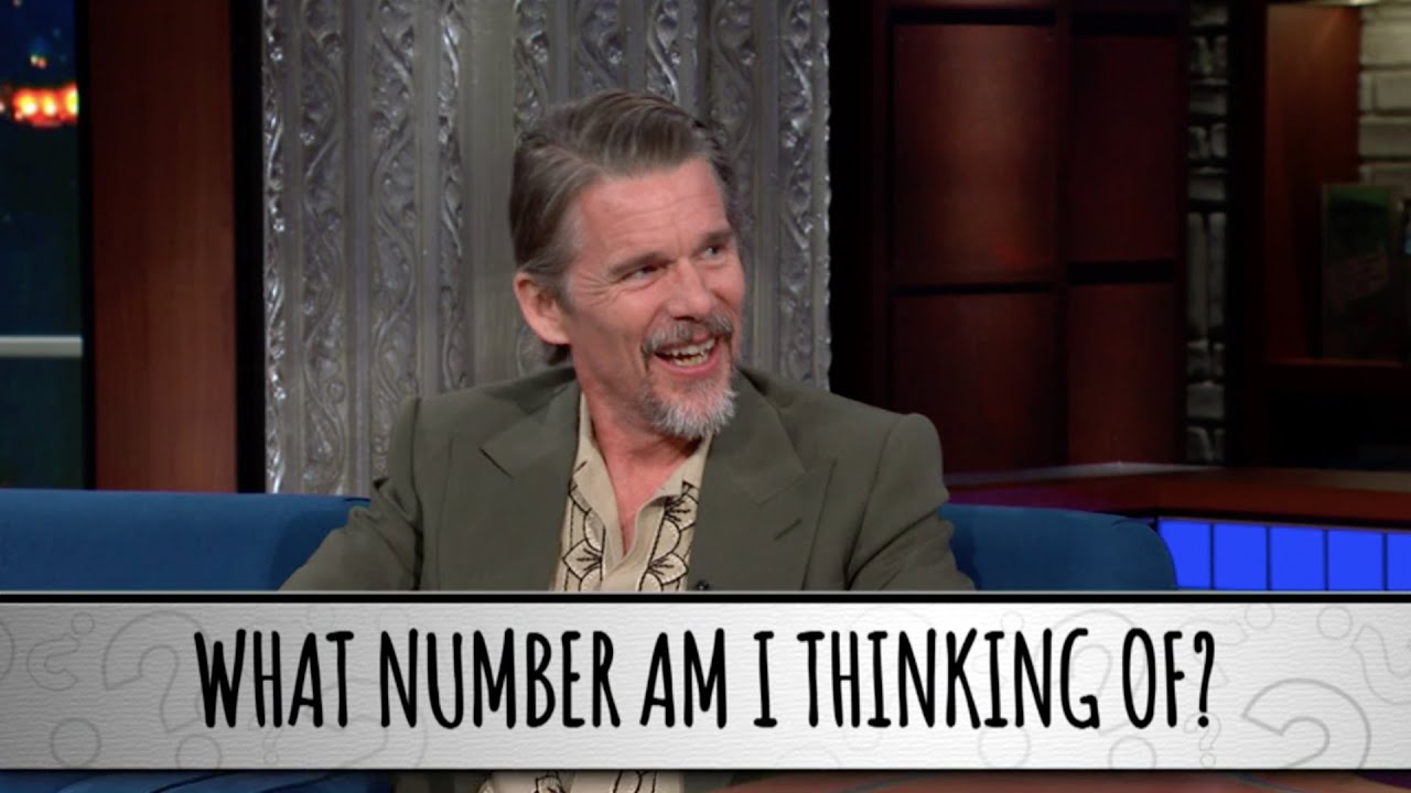 Ethan Hawke Takes The Colbert Questionert - Part 2