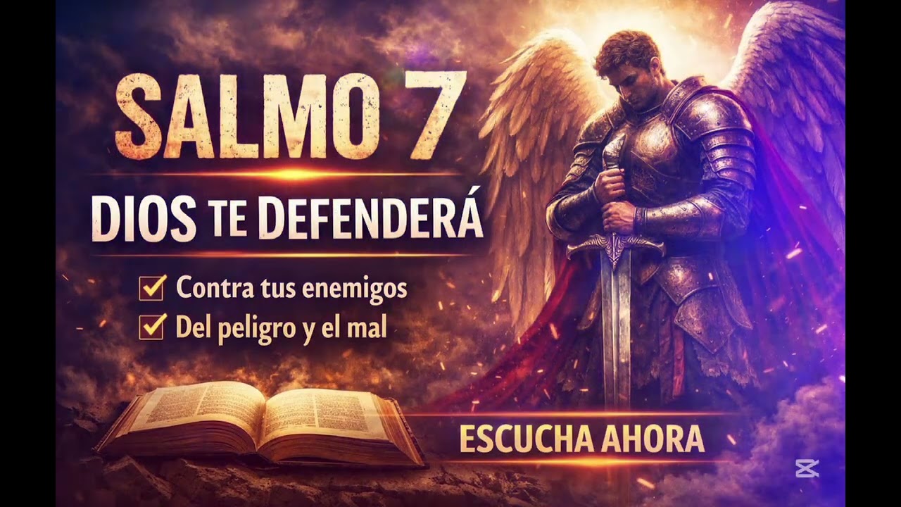 Dios es tu defensor.#amén #fe #Salmo7 #OracionPoderosa #DiosEsFiel #Biblia #OracionDeProteccion.